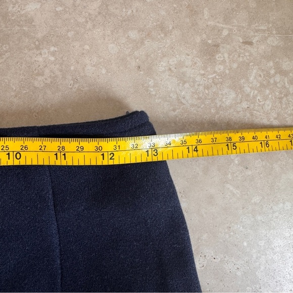 OGL Cashsoft Wool Like Flared Maxi Black Navy Womens Size XS - Picture 6 of 12